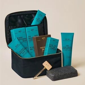 AKT Travel Toiletry Set in SC04 Halcyon Summers